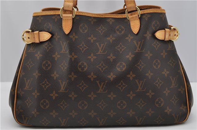 Authentic Louis Vuitton Monogram Batignolles Horizontal Tote Bag M51154 LV 1341F