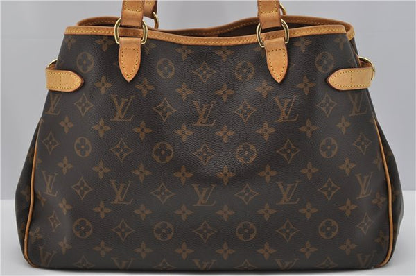 Authentic Louis Vuitton Monogram Batignolles Horizontal Tote Bag M51154 LV 1341F