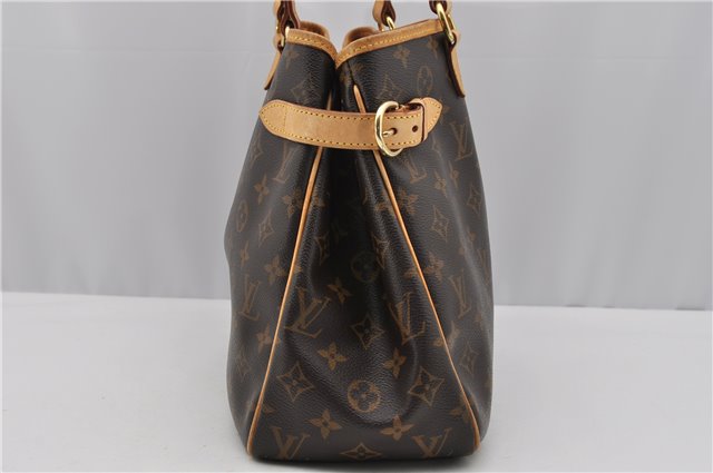 Authentic Louis Vuitton Monogram Batignolles Horizontal Tote Bag M51154 LV 1341F