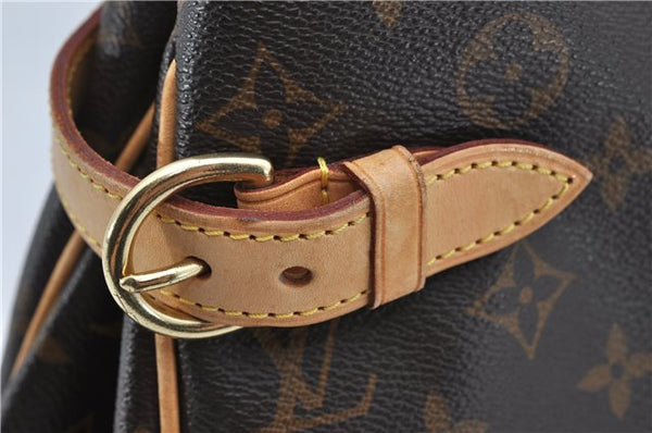 Authentic Louis Vuitton Monogram Batignolles Horizontal Tote Bag M51154 LV 1341F