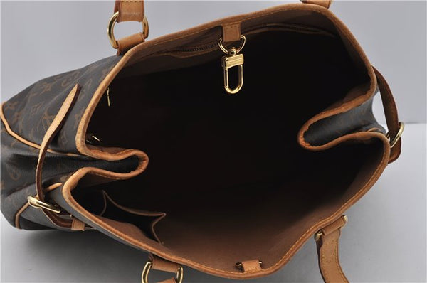 Authentic Louis Vuitton Monogram Batignolles Horizontal Tote Bag M51154 LV 1341F