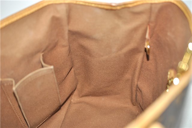 Authentic Louis Vuitton Monogram Batignolles Horizontal Tote Bag M51154 LV 1341F