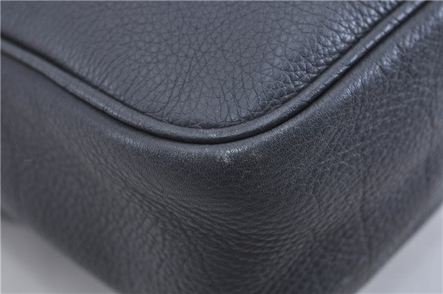 Authentic GUCCI 2Way Briefcase Business Bag Leather 231850 Black 1343D