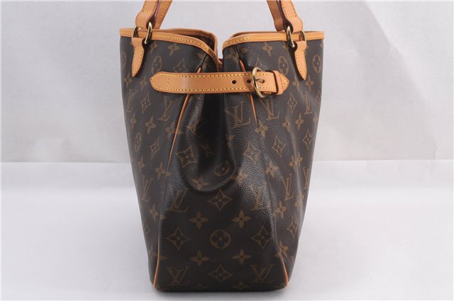 Auth Louis Vuitton Monogram Batignolles Horizontal Tote Bag M51154 LV Box 1344F