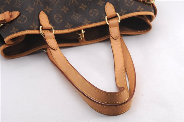 Auth Louis Vuitton Monogram Batignolles Horizontal Tote Bag M51154 LV Box 1344F