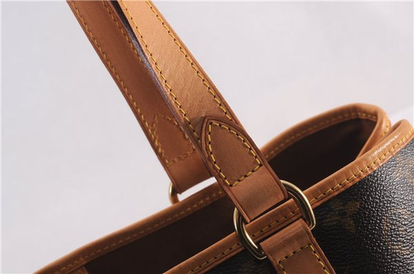 Auth Louis Vuitton Monogram Batignolles Horizontal Tote Bag M51154 LV Box 1344F