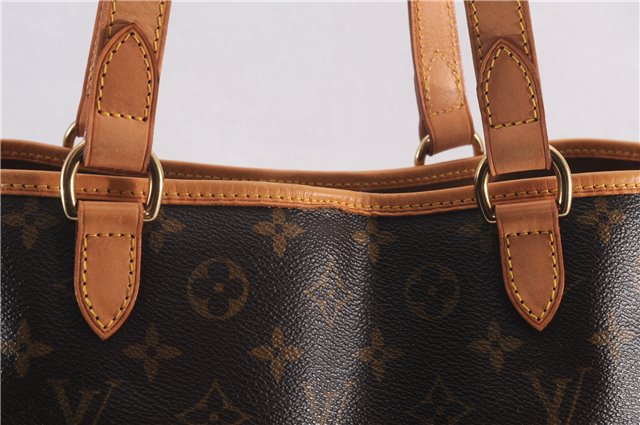 Auth Louis Vuitton Monogram Batignolles Horizontal Tote Bag M51154 LV Box 1344F