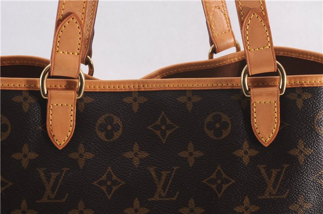 Auth Louis Vuitton Monogram Batignolles Horizontal Tote Bag M51154 LV Box 1344F