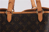 Auth Louis Vuitton Monogram Batignolles Horizontal Tote Bag M51154 LV Box 1344F
