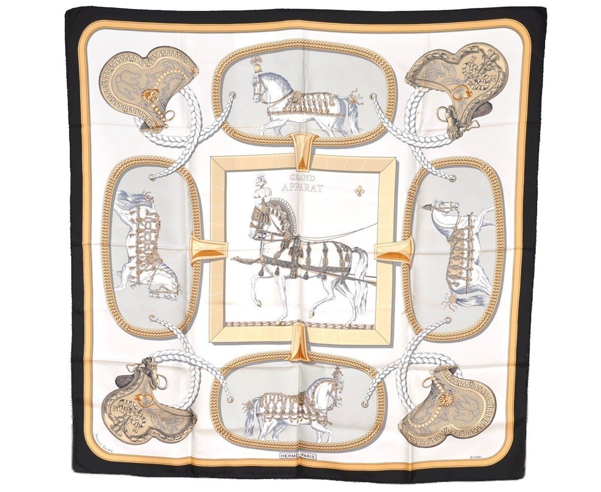 Authentic HERMES Carre 90 Scarf 