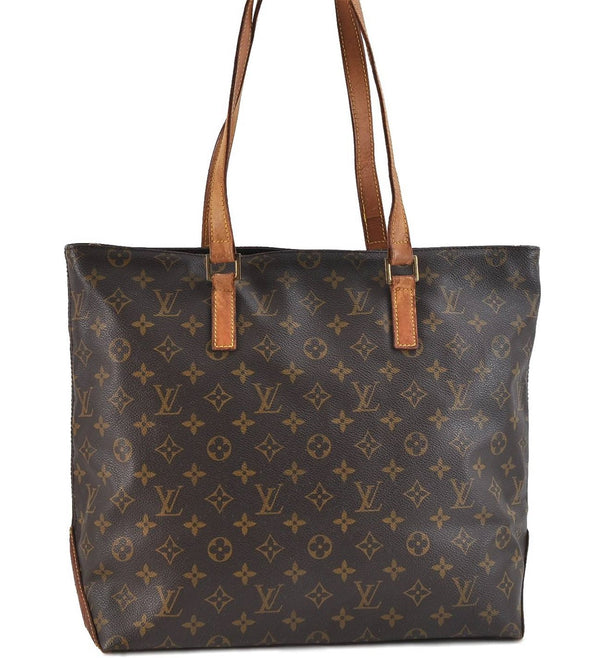 Authentic Louis Vuitton Monogram Cabas Mezzo Tote Bag M51151 LV 1345D