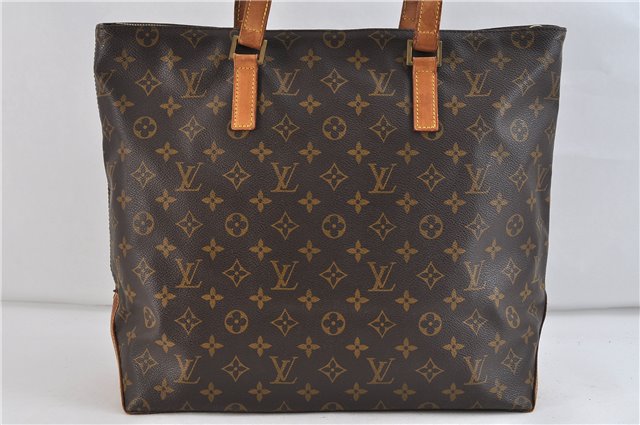 Authentic Louis Vuitton Monogram Cabas Mezzo Tote Bag M51151 LV 1345D