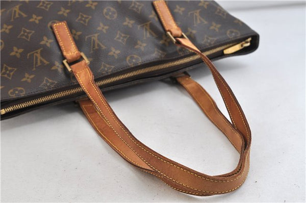 Authentic Louis Vuitton Monogram Cabas Mezzo Tote Bag M51151 LV 1345D
