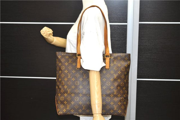 Authentic Louis Vuitton Monogram Cabas Mezzo Tote Bag M51151 LV 1345D