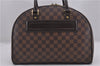 Authentic Louis Vuitton Damier Nolita Hand Boston Bag N41455 LV 1345F