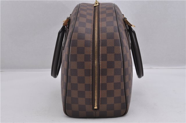 Authentic Louis Vuitton Damier Nolita Hand Boston Bag N41455 LV 1345F