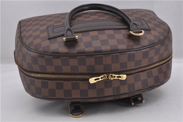 Authentic Louis Vuitton Damier Nolita Hand Boston Bag N41455 LV 1345F