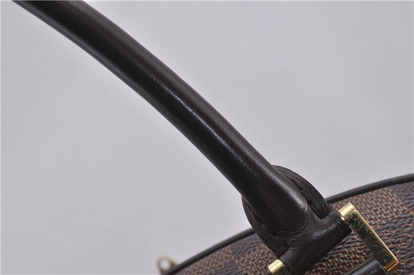 Authentic Louis Vuitton Damier Nolita Hand Boston Bag N41455 LV 1345F