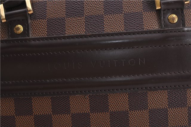 Authentic Louis Vuitton Damier Nolita Hand Boston Bag N41455 LV 1345F