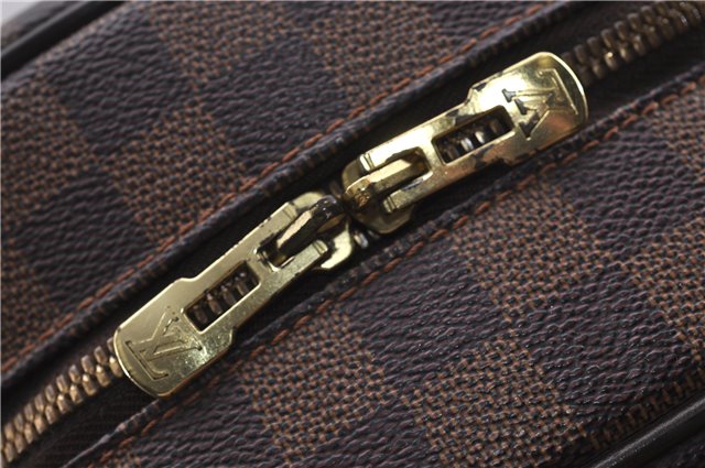 Authentic Louis Vuitton Damier Nolita Hand Boston Bag N41455 LV 1345F