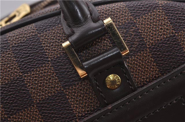 Authentic Louis Vuitton Damier Nolita Hand Boston Bag N41455 LV 1345F