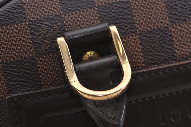 Authentic Louis Vuitton Damier Nolita Hand Boston Bag N41455 LV 1345F