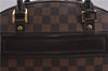 Authentic Louis Vuitton Damier Nolita Hand Boston Bag N41455 LV 1345F