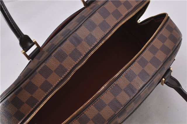 Authentic Louis Vuitton Damier Nolita Hand Boston Bag N41455 LV 1345F