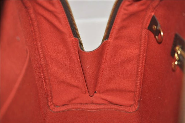 Authentic Louis Vuitton Damier Nolita Hand Boston Bag N41455 LV 1345F