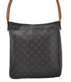 Authentic Louis Vuitton Monogram Looping GM Shoulder Bag M51145 LV 1346E