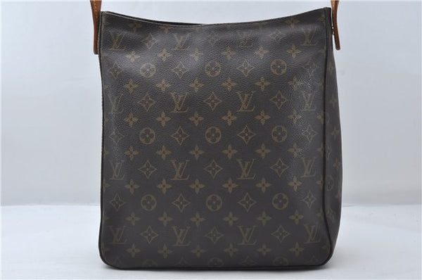 Authentic Louis Vuitton Monogram Looping GM Shoulder Bag M51145 LV 1346E