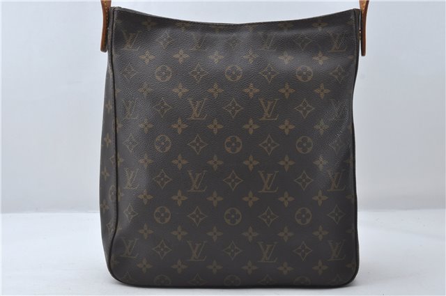 Authentic Louis Vuitton Monogram Looping GM Shoulder Bag M51145 LV 1346E