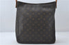 Authentic Louis Vuitton Monogram Looping GM Shoulder Bag M51145 LV 1346E