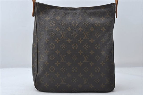 Authentic Louis Vuitton Monogram Looping GM Shoulder Bag M51145 LV 1346E