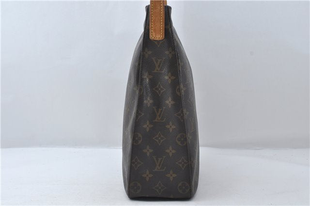 Authentic Louis Vuitton Monogram Looping GM Shoulder Bag M51145 LV 1346E