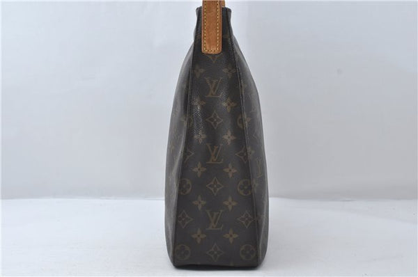 Authentic Louis Vuitton Monogram Looping GM Shoulder Bag M51145 LV 1346E