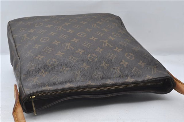 Authentic Louis Vuitton Monogram Looping GM Shoulder Bag M51145 LV 1346E