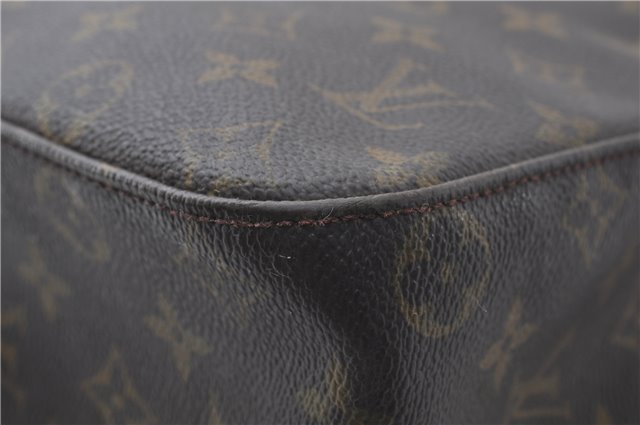 Authentic Louis Vuitton Monogram Looping GM Shoulder Bag M51145 LV 1346E