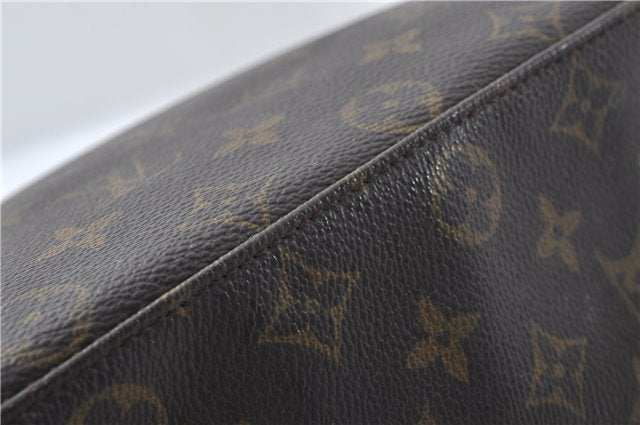 Authentic Louis Vuitton Monogram Looping GM Shoulder Bag M51145 LV 1346E