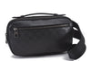 Authentic Louis Vuitton Damier Infini Ambler Bum Waist Bag Black N41288 LV 1346F