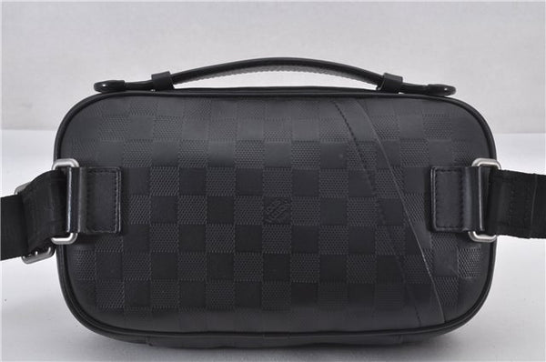 Authentic Louis Vuitton Damier Infini Ambler Bum Waist Bag Black N41288 LV 1346F