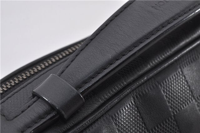 Authentic Louis Vuitton Damier Infini Ambler Bum Waist Bag Black N41288 LV 1346F