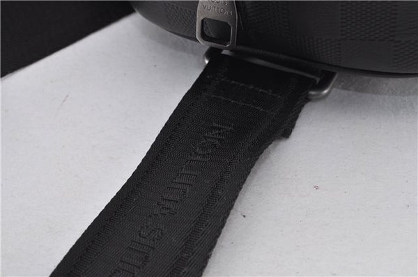Authentic Louis Vuitton Damier Infini Ambler Bum Waist Bag Black N41288 LV 1346F
