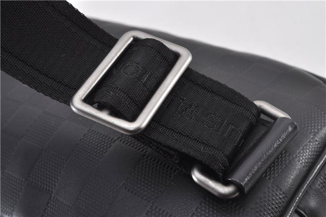 Authentic Louis Vuitton Damier Infini Ambler Bum Waist Bag Black N41288 LV 1346F