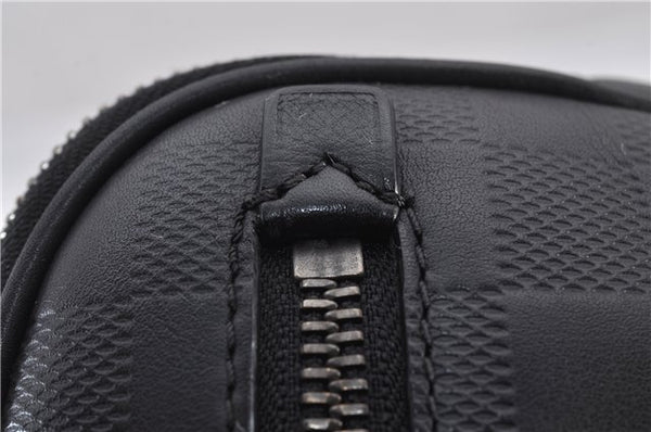 Authentic Louis Vuitton Damier Infini Ambler Bum Waist Bag Black N41288 LV 1346F