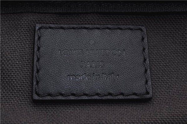 Authentic Louis Vuitton Damier Infini Ambler Bum Waist Bag Black N41288 LV 1346F