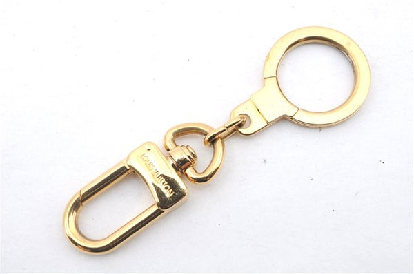 Authentic Louis Vuitton Charm Key Chain Anokre Gold M62694 LV 1347D