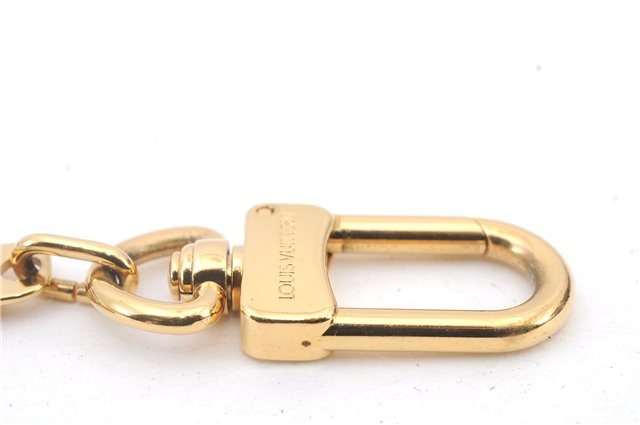 Authentic Louis Vuitton Charm Key Chain Anokre Gold M62694 LV 1347D