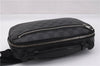 Authentic Louis Vuitton Damier Graphite Ambler Waist Body Bag N41289 LV 1347F