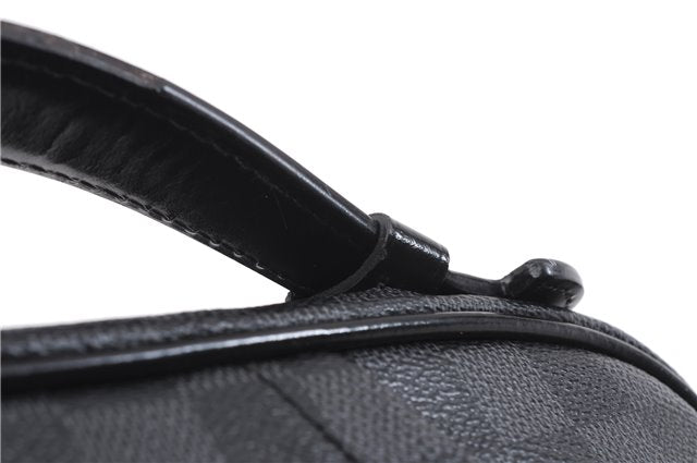 Authentic Louis Vuitton Damier Graphite Ambler Waist Body Bag N41289 LV 1347F